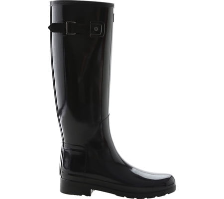 hunter original refined gloss rain boots