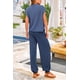 thumbnail image 2 of Conjunto Deportivo PRETTYGARDEN Verano 2 Piezas Azul Oscuro XXL, 2 of 8
