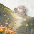 thumbnail image 2 of Pofeuu Butterflies In Flower Field Print Puppy Blanket,Dog Blankets,Pet Blanket Cozy Cat Blankets for Indoor Cats, Fuzzy Pet Blanket for Kitten Doggy Dog Blankets-Small, 2 of 8