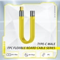 thumbnail image 3 of Cable cargador 2 en 1 10Gbps/40Gbps PD 100W Cable de carga USB USB 3.1 para tableta Ndcxsfigh Para estrenar, 3 of 5