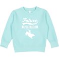 thumbnail image 2 of Inktastic Future Bull Rider Rodeo Riding Toddler Sweatshirt, 2 of 4