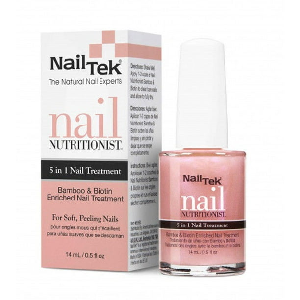Nail Tek Nail Tek Nail Nutritionist Nail Treatment 5 in 1 / 0.5 fl oz Nail Tek Nail Tek Nail Nutritionist Nail Treatment 5 in 1 / 0.5 fl oz
