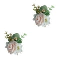 thumbnail image 4 of Flores artificiales Jumpingount vintage de plástico PE para matrimonio, 4 of 6