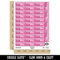 thumbnail image 2 of Incomplete! Finish and Return Teacher Student School Sticker Set - Hot Pink - Gloss Finish - 1.5" Small, 2 of 7
