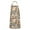Beige Baseball Gear, variant on Blue Background Football Hot Air Balloons Apron-Garden Aprons for Women with Pockets-Cotton Linen Waterproof Kitchen Cooking Gardening Aprons Adjustable for Kitchen,Cooking,BBQ and Salon 33x27 Inch
