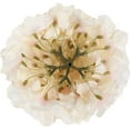 thumbnail image 3 of 10pcs Hydrangea Artificial Flowers Ivory White Fake Hydrangea Silk Flowers Heads with Stems Faux Flowers Centerpiece Table Decorations for DIY Wedding Baby Shower Party Shop Home (Ivory), 3 of 5
