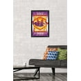 thumbnail image 2 of Marvel Thor: Love and Thunder - Purple Lightning Wall Poster, 14.725" x 22.375" Framed, 2 of 6