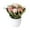 A, variant on FTsdfkl Artificial Hydrangea Potted , Silk Hydrangea Flower Arrangement, Multicolor Hydrangea Bunch with White Pot, for Home, Office, and Balcony Decor