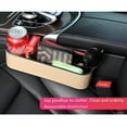 thumbnail image 2 of PU Leather Car Seat Storage Universal Car Organizer Multifunction Seat Side Gap Storage Box, 2 of 9