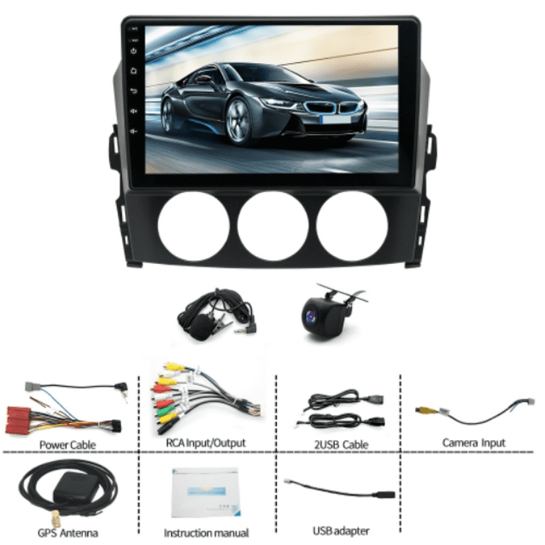 ZCARGE 9'' For Mazda MX-5 2006-2021 Car Stereo Radio Android 13