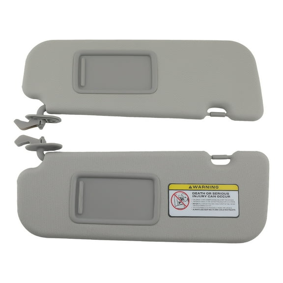 Driver Left &Passenger Right Sun Visor W/ Mirror For 2012-2015 Hyundai Veloster