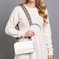 thumbnail image 3 of Small Solid Color Shoulder Bag for Women Zipper Crossbody Bags PU Leather Satchel with Detachable Coin Pouch for Daily Use Commuting Shopping, 3 of 7
