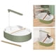 thumbnail image 4 of Bañera para loros con bomba y perchas de madera, cabina de ducha automática para pájaros Cabezal de ducha verde, 4 of 4