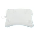 thumbnail image 5 of Unique Bargains 1 Pc Square Style Bath Pillow for Head and Neck 14.57"x9.06"x3.15" White Blue, 5 of 6
