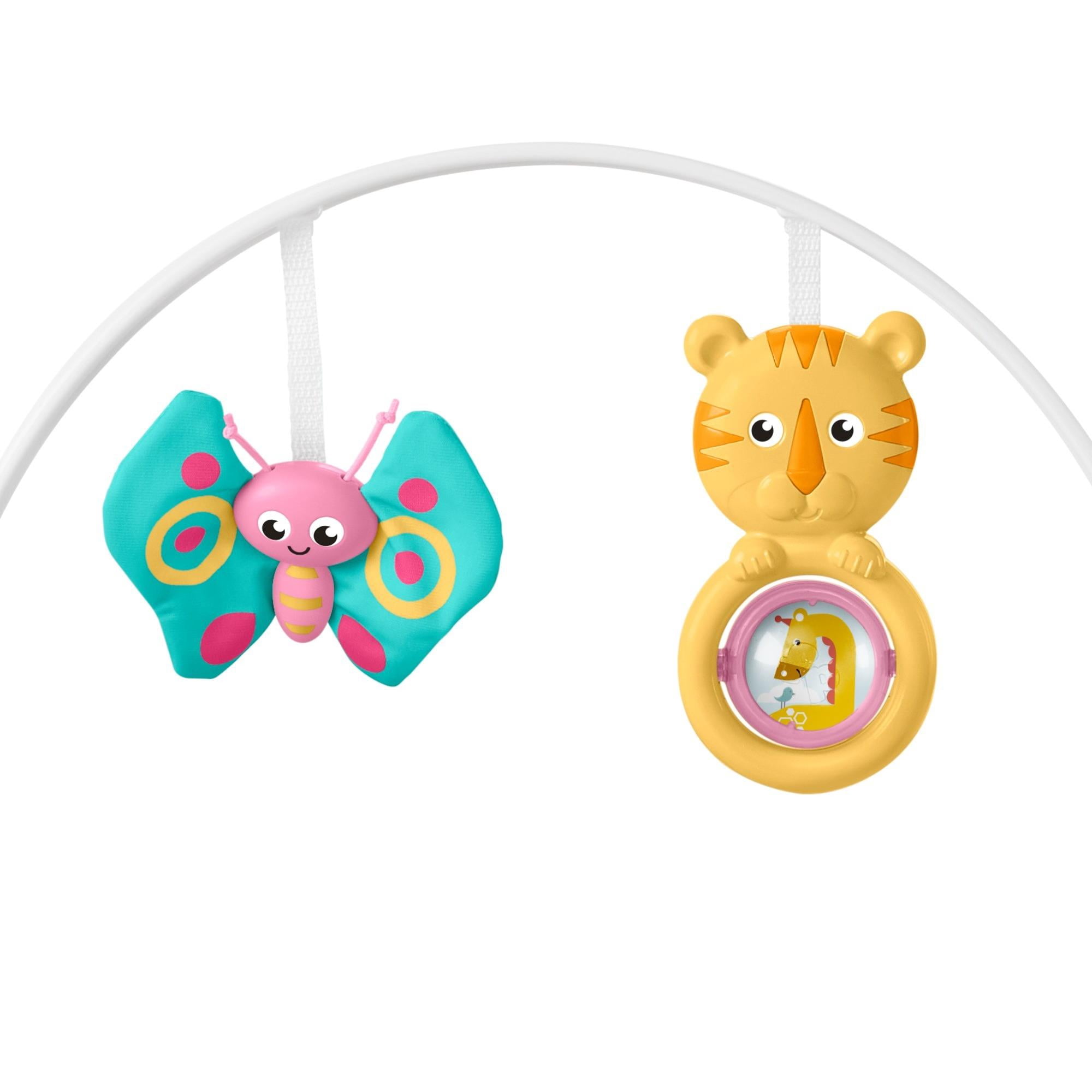 Fisher-Price Infant-To-Toddler Rocker, Teal Safari with Removable Bar