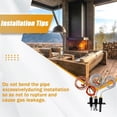 thumbnail image 3 of 4021-737 Conjunto de Chimenea A Gas Propano para Heat-N-Glo, Quadrafire, Heatilator, Conjunto de Piloto A Gas Propano 485-511A, 3 of 5