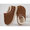 Brown, variant on Women’s Soft Plush Lined Slippers, Woolen Fluffy for Outdoor & Indoor Dual Use