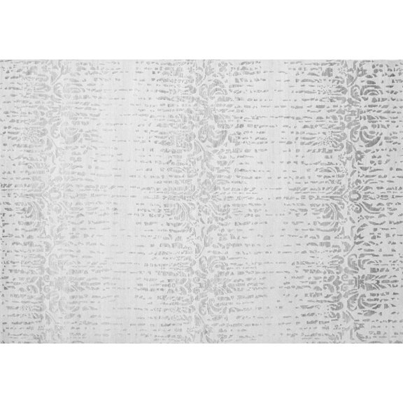 Ahgly Company Indoor Rectangle Abstract Gray Contemporary Area Rugs, 3' x 5'