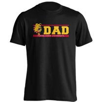 Ferris State University Bulldogs Dad Proud Parent Short Sleeve T-Shirt