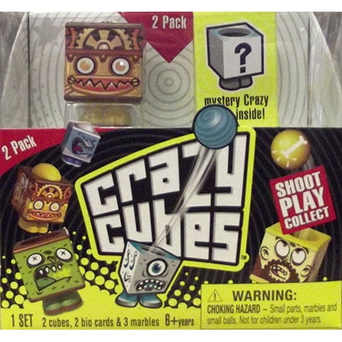 Crazy Cubes Assortment, 2 Pack