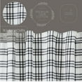 thumbnail image 2 of VHC Brands, Sawyer Mill Ticking Stripe Prairie Swag, Black, 36x36x18, Set of 2, 2 of 7