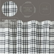 VHC Brands, Sawyer Mill Plaid Tier, Black, 24x36, Set of 2 C80