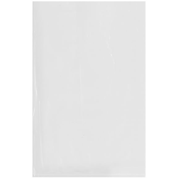 Plymor 9" x 14" (Pack of 100), 1.25 Mil Flat Open Clear Plastic Poly Bags