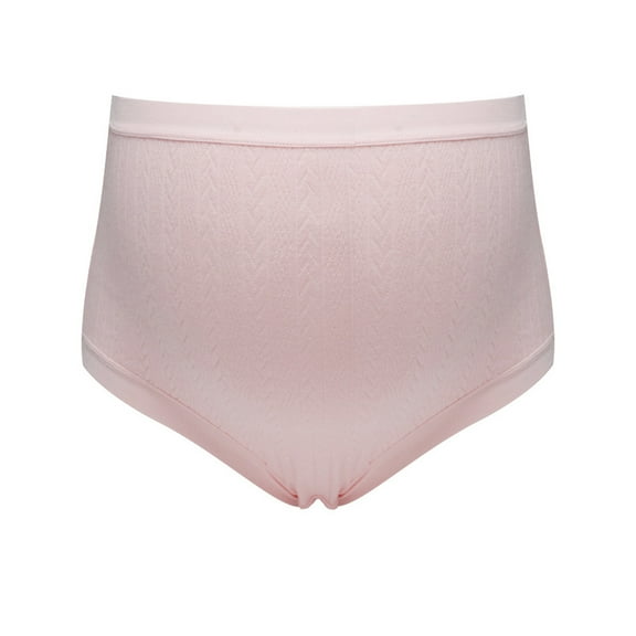 Fengqque Maternity Bottom Panty Fits Tummy High Waist Breathable Soft Stretch Pes Pregnant Underwear With High Waist And Belly Support