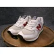 thumbnail image 3 of New Balance 574 Sea Salt Navy White Red Leather Shoes Sneakers Men's Size 6.5 D, 3 of 6