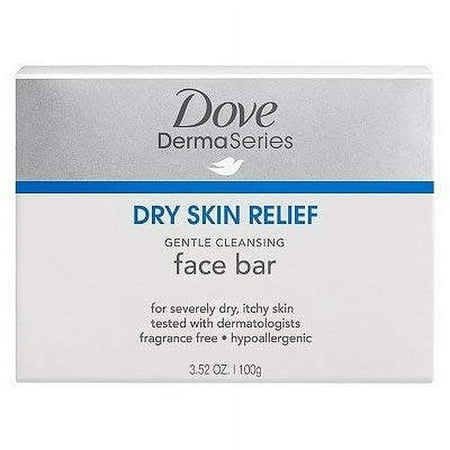 Dove DermaSeries Facial Cleansing Bar Dry Skin 3.52 oz (Each)