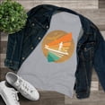 thumbnail image 4 of Women's "SUP Sail" Triblend Tee by Bird Island Outfitters, 4 of 5