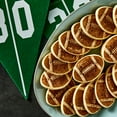 thumbnail image 2 of Freshness Guaranteed, Rotary Tray, Footballs, Baked, Sugar Cookies, Ready to Eat, 27.2 oz, 2 of 12