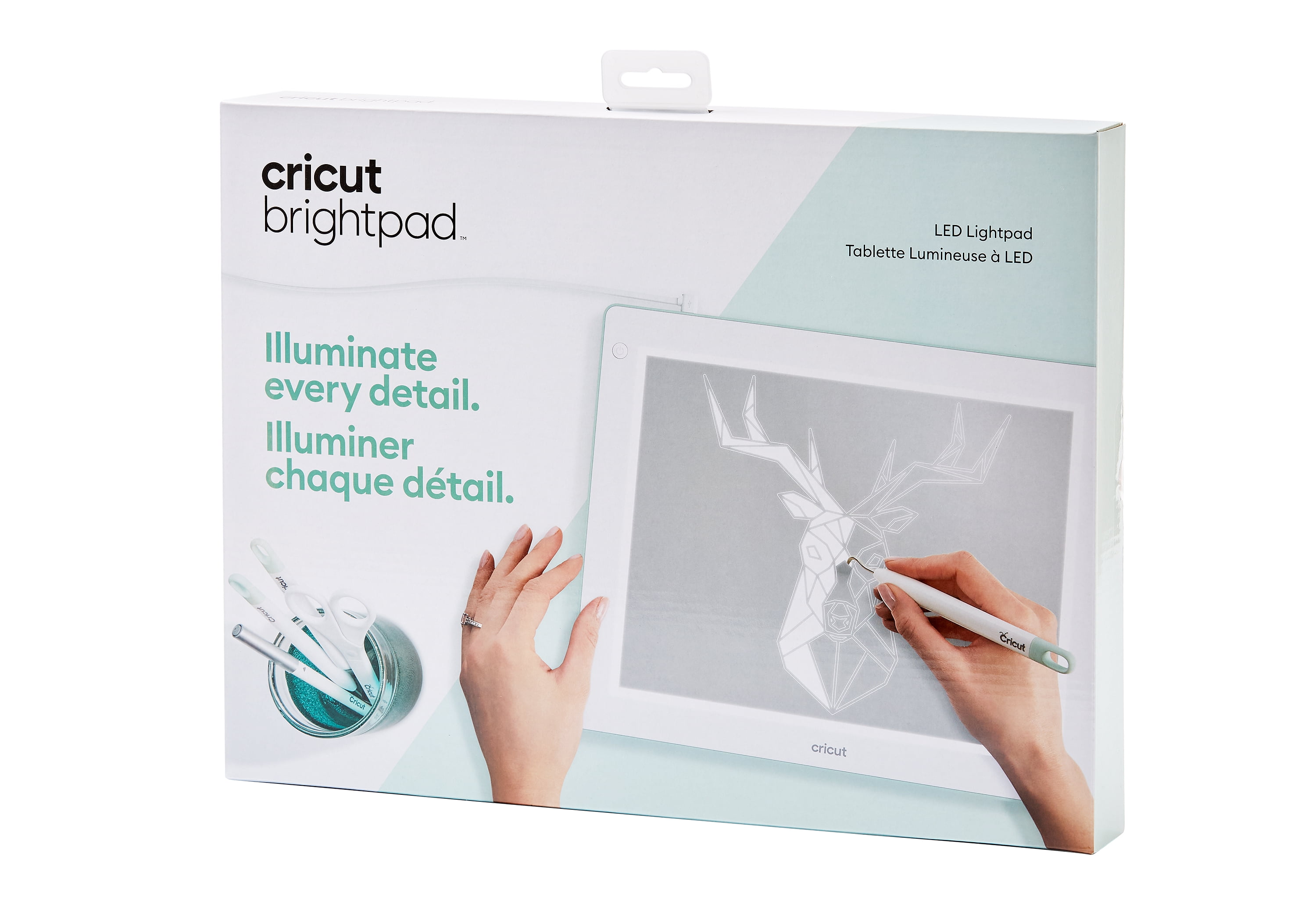 Cricut BrightPad Light Tablet with Adjustable Brightness 29.2 x 22.8 cm Lit Area