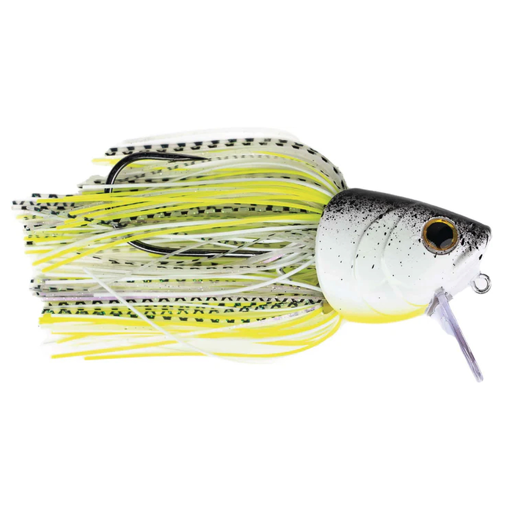 G-Ratt Fighting Fish, Chatreuse Shad, 3/4 Oz, 4"