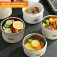 thumbnail image 3 of Bento Lunch Round Envase 600ml Acero Inoxidable Hermético, 3 of 8