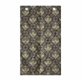 thumbnail image 1 of Moroccan Hanging Pocket Organizer, Oriental Classical Damask Inspired Abstract Colonial Pattern, Printed Polyester Storage Bag with Pockets, 21" x 31", Warm Taupe Camel, 1 of 2