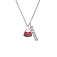 thumbnail image 2 of Delight Jewelry Silvertone Red Purse Silvertone Always My Sister Bar Charm Necklace, 23", 2 of 4