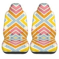 thumbnail image 2 of ZICANCN Car Seat Cover Yellow Line Geometric Pattern Car Front Seat Covers Protectors , Automotive Seat Covers for Cars Trucks Suv, 2 of 8