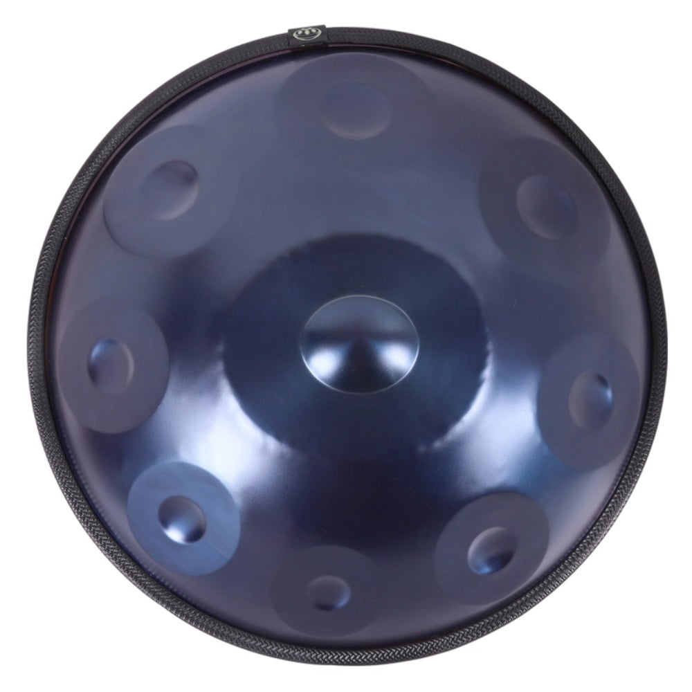 18-Inch Handpan Drum  Handcrafted Steel Tongue Drum with 9 Notes  Blue  5kg with Accessories and Stand