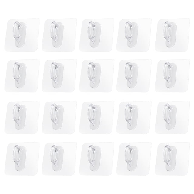 MasteelfCA 20 Pcs Crochet Mural Adhésif pour Bouteille de Pulvérisation Support de Bouteille de Pulvérisation Crochet Circulaire