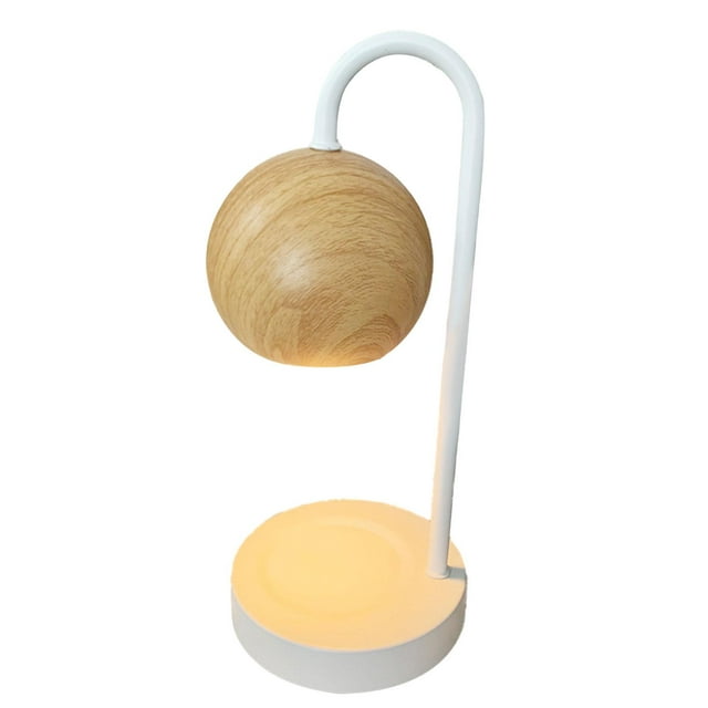 Calentador de velas eléctrico, lámpara para derretir velas, brillo ajustable, calentador de cera para derretir velas para escritorio, regalo de , Interruptor de temporizador de atenuación