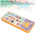 thumbnail image 3 of Baby Cell Phone Toy, Baby Learning Phone Developmental  for Toddler Orange,Green, 3 of 7