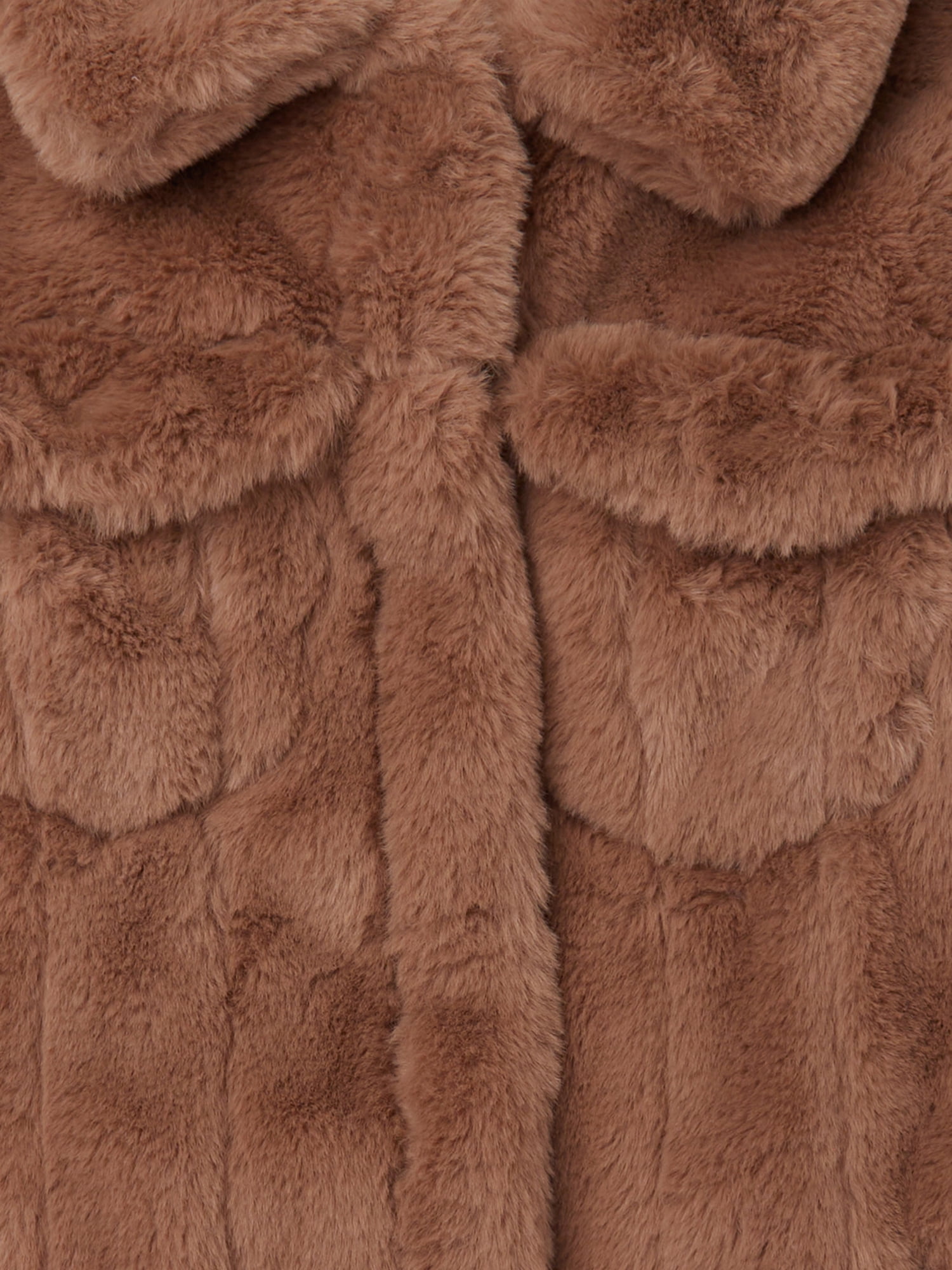 Urban Republic Toddler Girls Faux Fur Snap Jacket, Sizes 12M-5T