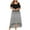Gray, variant on Women Summer Dresses 2022, Colored Wedding Guest Dresses Cold Shoulder Gradient Dress
