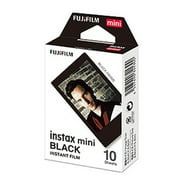 Fujifilm Instax Mini 11 Polaroid Ice Blue Instant Camera Plus Original Fuji Case, Photo Album and Fujifilm Character 10 Films (Black)