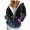 L101-Black, variant on Full Zip Up Hoodies for Women Long Sleeve Track Jackets Loose Sweatshirt Drawstring Pullover Sweaters With Pockets(L101-Navy,XXXL)