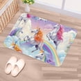 thumbnail image 5 of Unicorn Polyester Indoor Mat Non-Slip Area Rug Chair Rugs Machine Washable, 5 of 6
