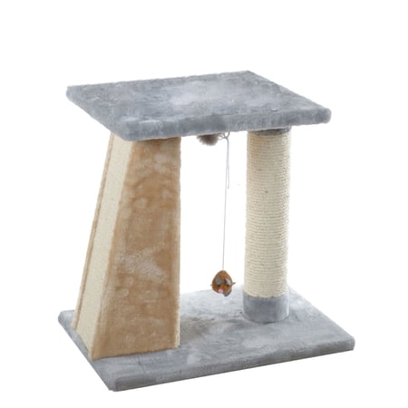 Armarkat Two Level Platform Scratcher, Real Wood , X2001 Beige