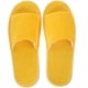thumbnail image 1 of pares de pantuflas desechables para mujer, ideales para viajes y hoteles (amarillas), 1 of 8
