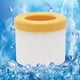 thumbnail image 5 of Molde de silicona para cubitos de hielo, cubo de hielo cilíndrico con tapa, utensilios de cocina (amarillo), 5 of 8
